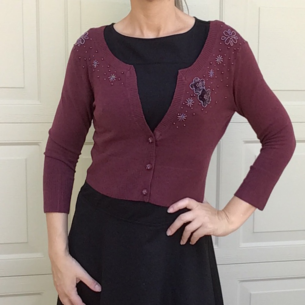 vintage style CALVIN KLEIN CHOICE cardigan M Y2K